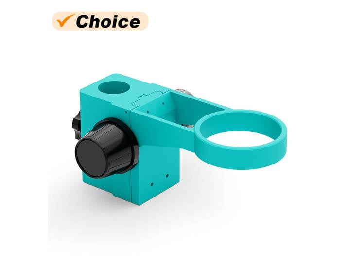 Bras ArtiBMO Réglable pour Microscope Stéréoscopique, Rack RF4, Engrenage sur Pied, Accessoire en Métal, 76mm de Diamètre