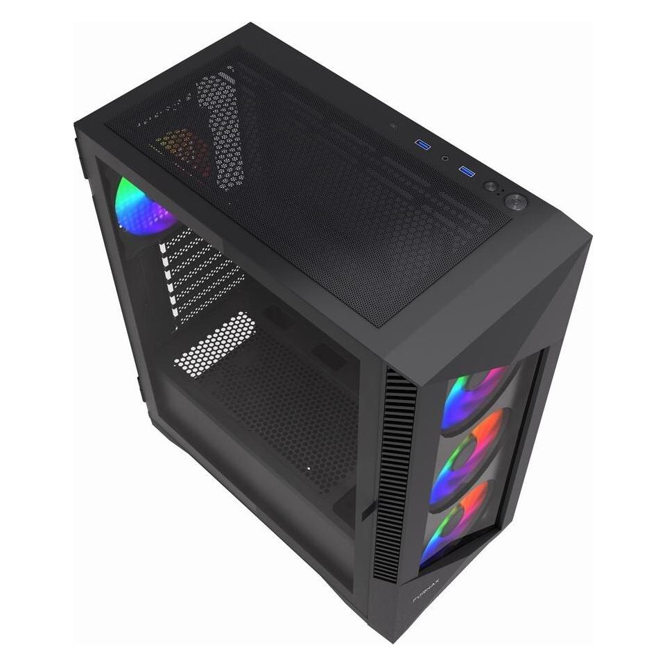 Gembird PC-Gehäuse Midi Tower Fornac 900 ARGB (ATX) (CCC-FC-900ARGB)