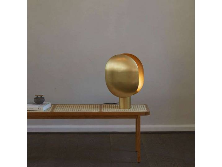 Clam Tischleuchte Messing - 101 Copenhagen - Wohnzimmer - Metall