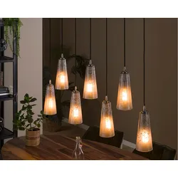 designline »Kegel« 7L Hängelampe stone