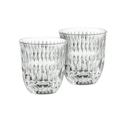 Nachtmann Cappuccino- Gläser 2er Set Ethno Barista ¦ transparent/klar ¦ Glas ¦ Maße (cm): B: 8,8 H: 10 T: 17.6