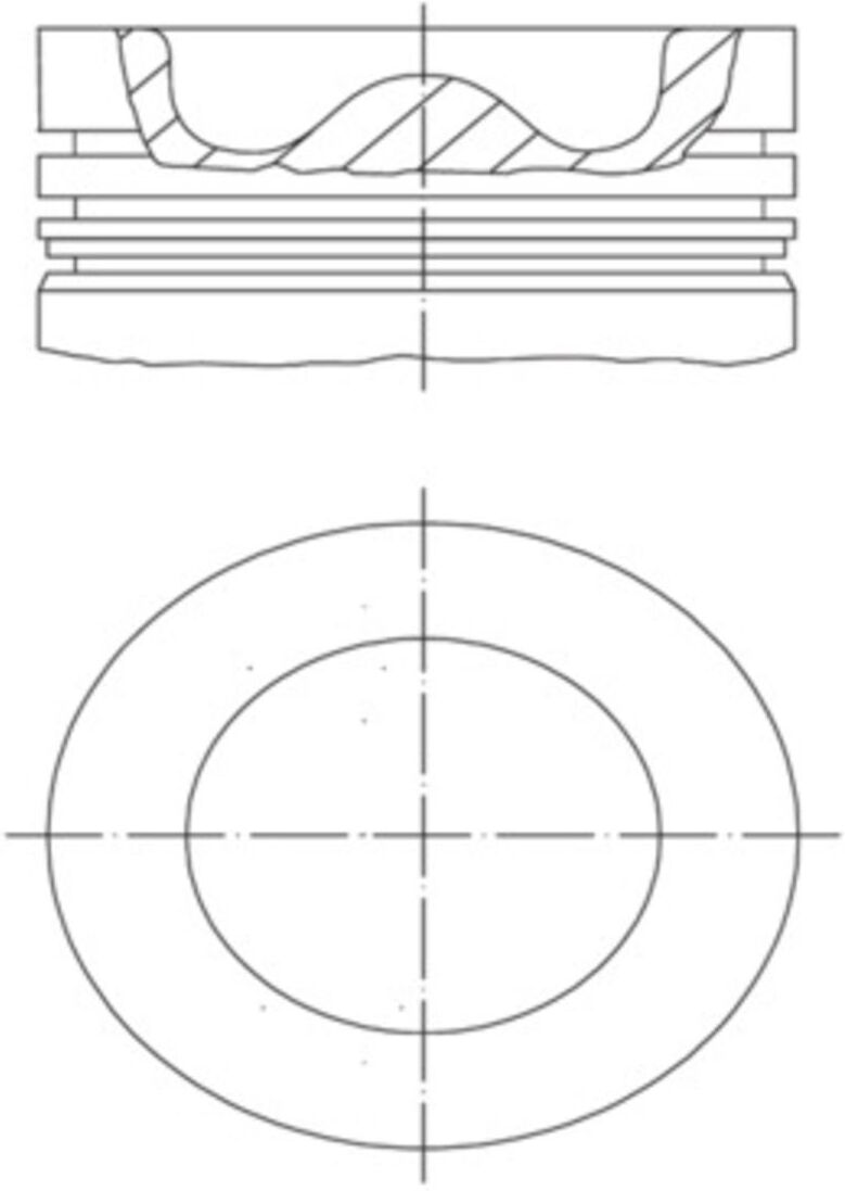 Kolben MAHLE 037 PI 00148 000