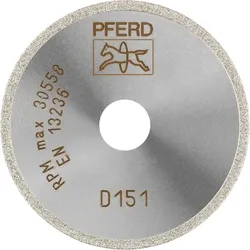 PFERD TOOLS Diamant-Trennscheibe D1A1R für Glas/Keramik/Hartmetall - 68405025