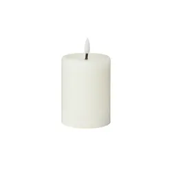 HOME STORY LED Kerze   ¦ weiß ¦ Paraffin,Kunststoff ¦ Maße (cm): H: 10  Ø: 7.5