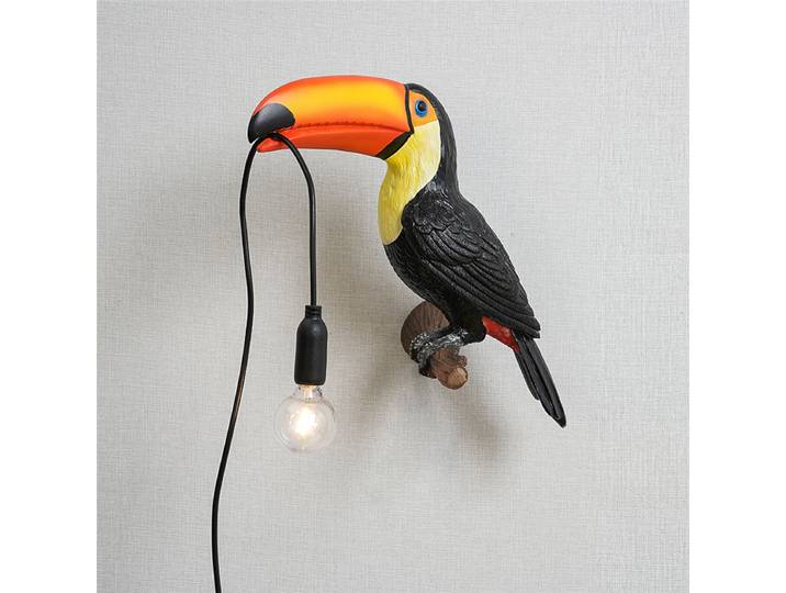 Toucan résine appliques LED applique murale décorative pour chambre lampe de chevet moderne salon décoration de la maison avec ampoule gratuite USB