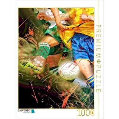 CALVENDO Puzzle Fußball 1000 Teile Lege-Größe 480 x 640 cm Foto-Puzzle Bild von Peter Roder