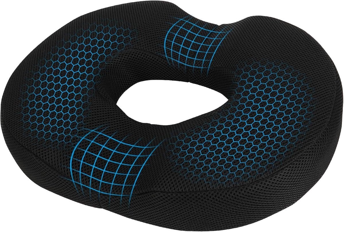 Ergonomisch Stuitkussen - Orthopedisch Wigkussen voor Stoelondersteuning