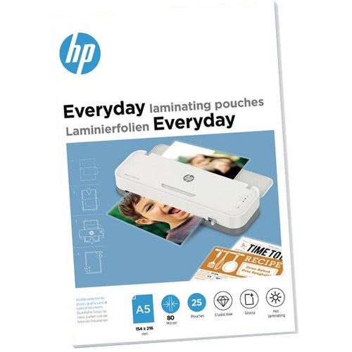 HP Laminierfolien Everyday A5 80 Micron 25x