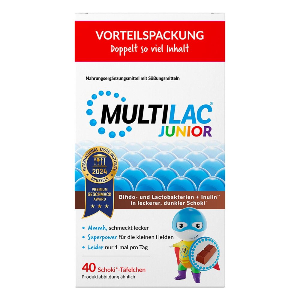 Unilab GmbH Multilac Darmsynbiotikum Junior Täfelchen 19063061