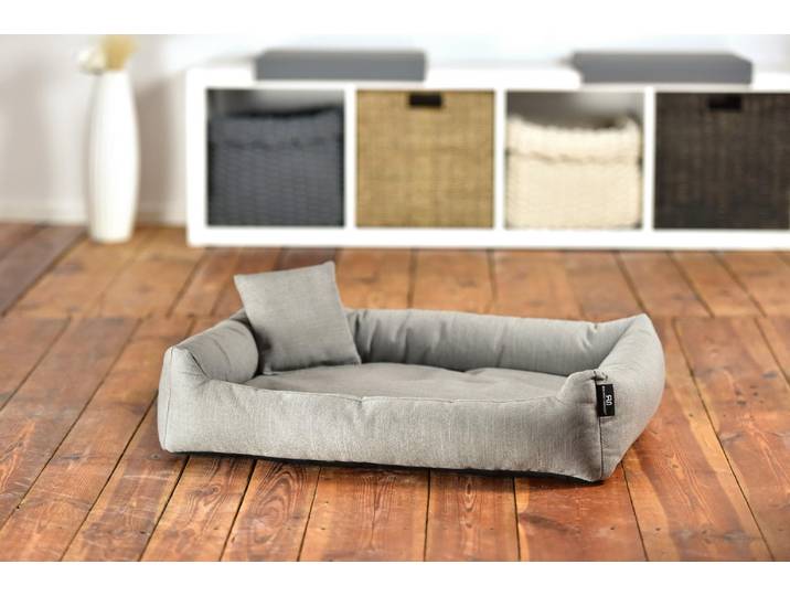 Rohrschneider – Modèle RS 22250 – Canapé confortable\, taille 2\, gris recyclé – Gris – Mobilier adapté aux animaux de compagnie