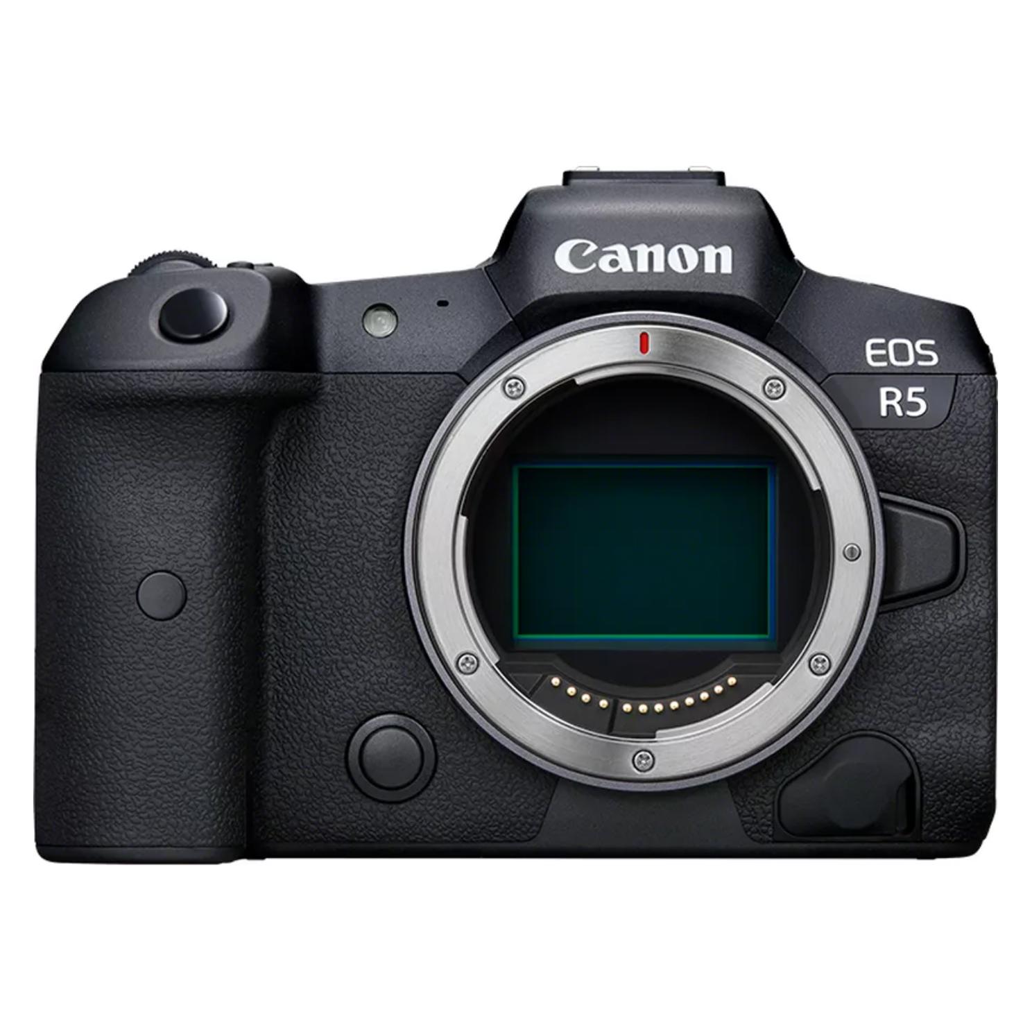 Canon EOS R5 + RF 24-105/4.0 L IS USM (EU) (24 - 105 mm, 45 Mpx, Vollformat) (4147C015)