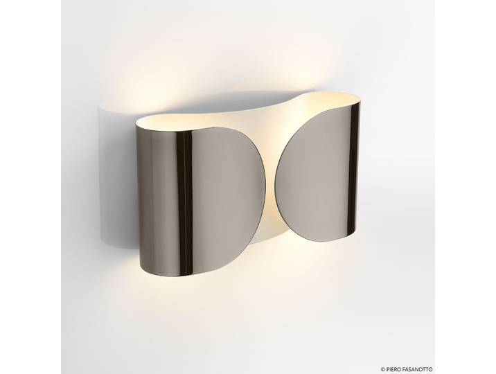 Foglio Applique Murale Black Nickel - Flos - Salon / séjour - Design - Métal - Angulaire