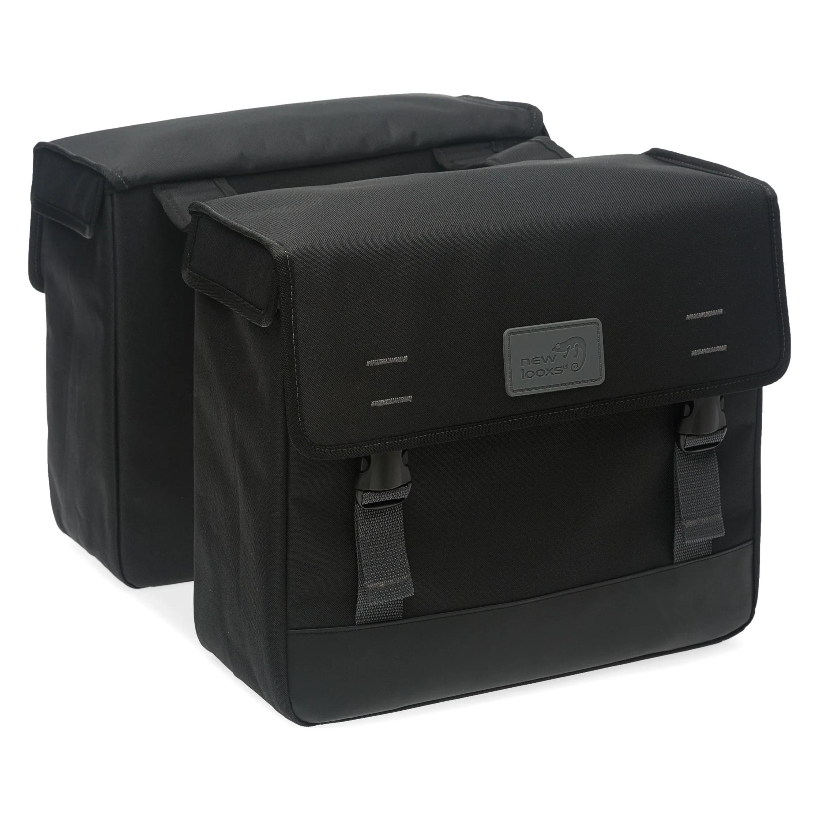 New Looxs 2ER RADTASCHE ORIGIN BLACK 39L POLYESTER 37,5X34X15,5CM (39 l, Gepäckträgertasche) (116.330)