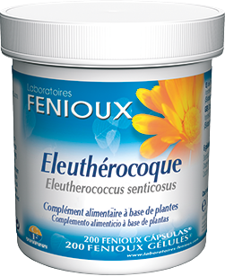Fenioux Eleuthérocoque 250 mg x 200 Capsules