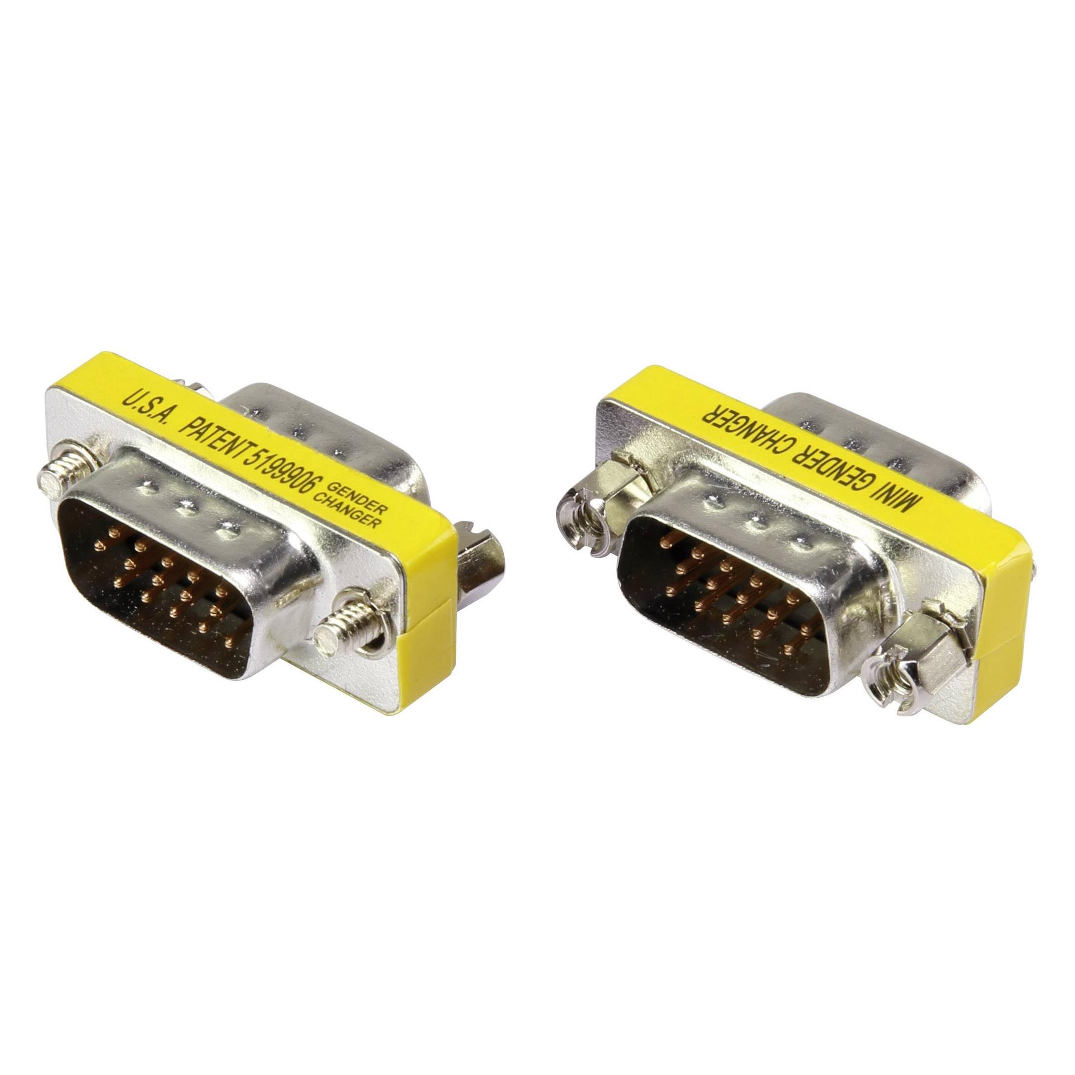 Renkforce Gender Changer D-Sub 15pol. Stecker/Stecker (RF-4480044)