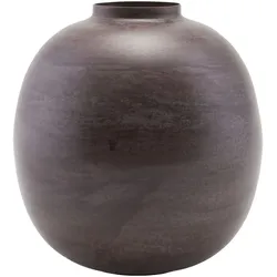House Doctor Vase Etnik rund, Ø13 x H14 cm, rot/ violett