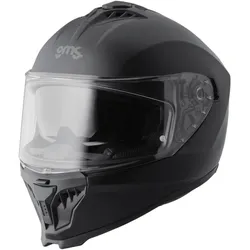 GMS Gelero Integralhelm schwarz matt Gr. XXL 63/64