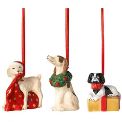 Villeroy & Boch Nostalgic Ornaments Ornamente Hunde 3-teilig - DS