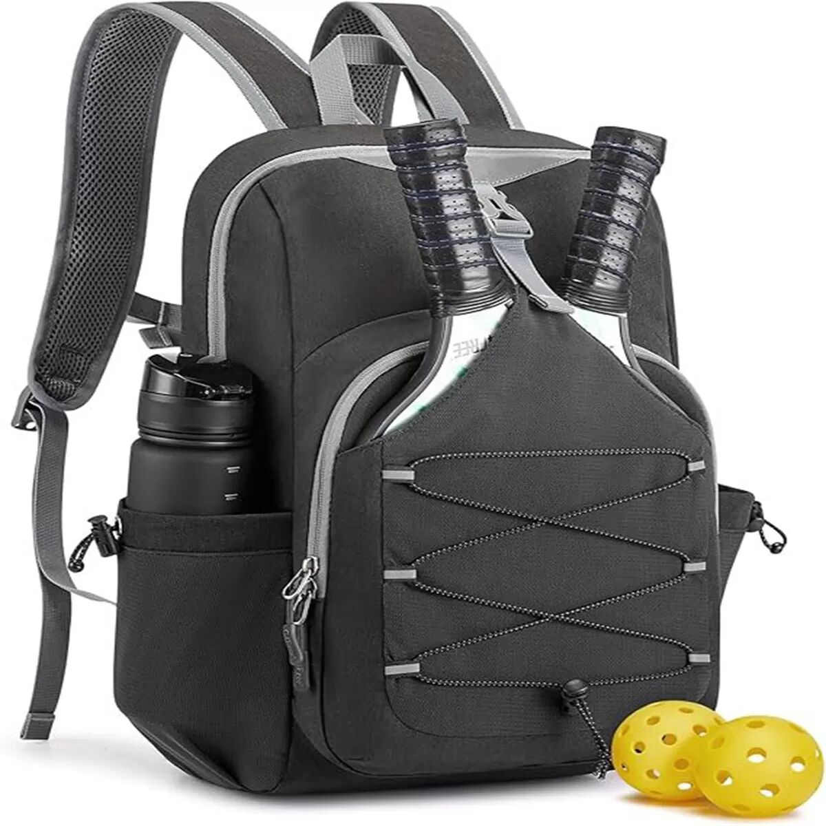 INF Sac à Dos Réglable pour Raquettes de Pickleball - Contient 2 à 4 Raquettes