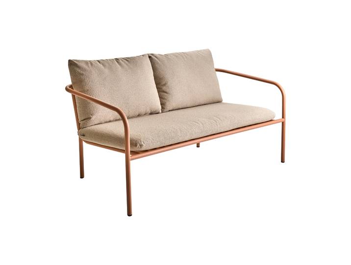 Brafab Bendt bank Teddy beige-peach