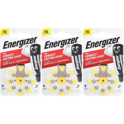 Energizer Hörgerätebatterie 10 3x 3x8 St