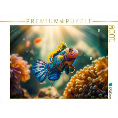CALVENDO Puzzle Fische können nicht fliegen, aber sie können schwimmen - und das ist doch auch schon was | 1000 Teile Lege-Größe 64x48cm Foto-Puzzle