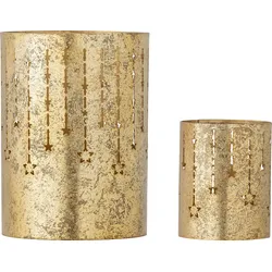 Mista Teelichthalter, goldfarben, 2 St.