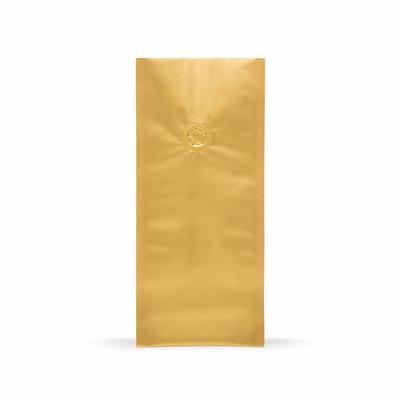 VEPATIM 1000x Quad Bags 120x90x290 mm mit Aromaschutzventil 500g gold