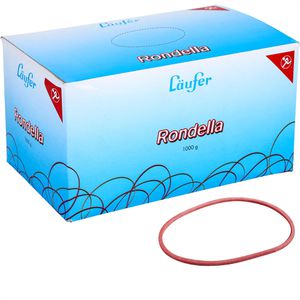 Läufer Rondella Nr.8 Gummiringe Ø 50mm rot 1000g