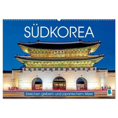 Südkorea: Zwischen gelbem und japanischem Meer (Wandkalender 2027 DIN A2 quer), CALVENDO Monatskalender