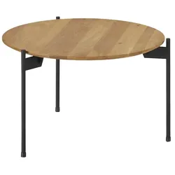 Couchtisch  Merzig , holzfarben , Maße (cm): H: 33  Ø: 55