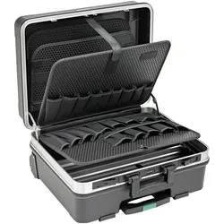 Stahlwille, Werkzeugkoffer, Werkzeugkoffer mit Trolley-Funktion 81620010 (22 Teile)