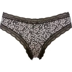 Trofe Laila Print Brazilian Schwarz Large Damen