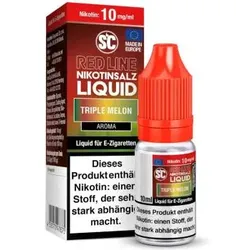 SC Red Line Triple Melon NicSalt Liquid 10ml / 10mg