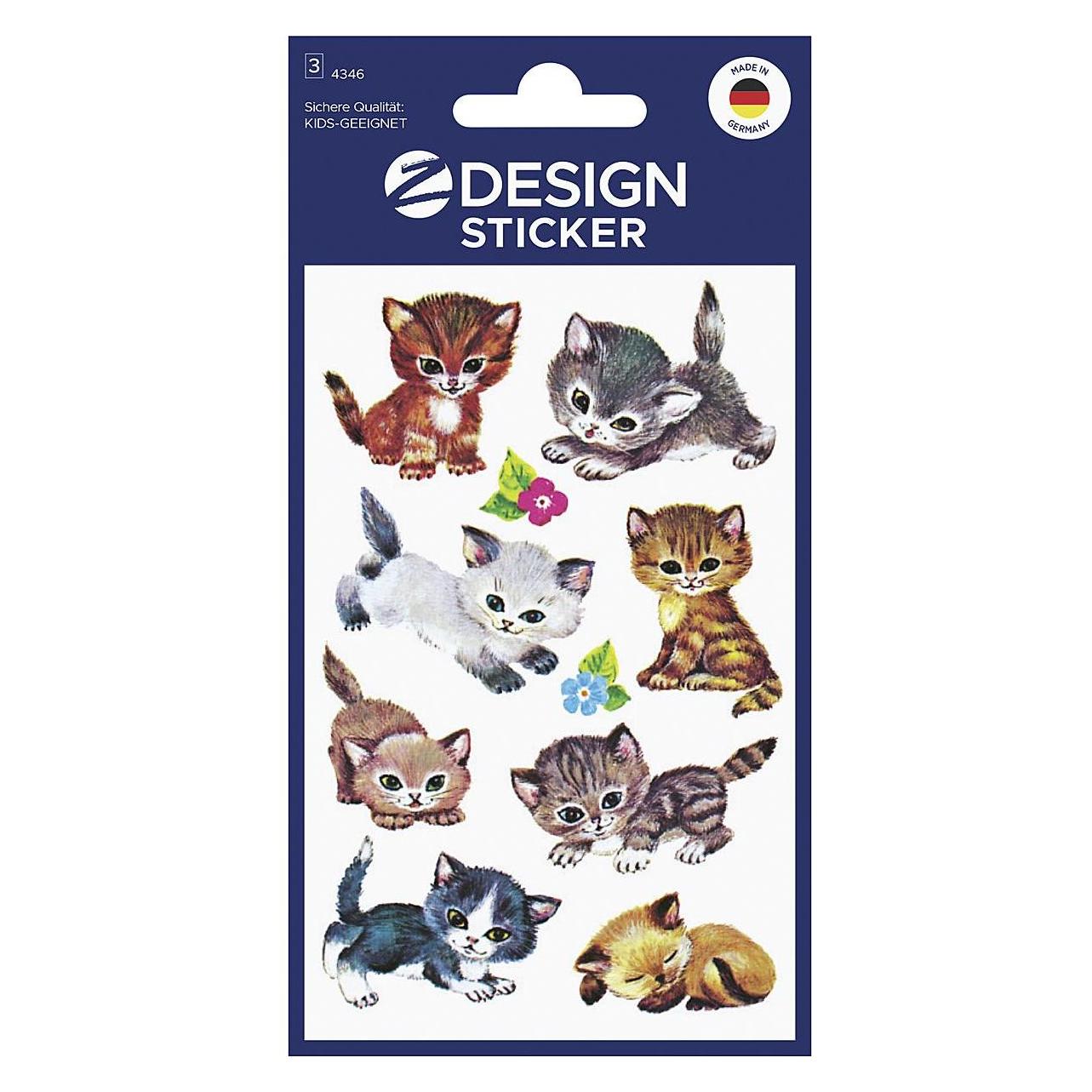 Z-Design Katzen (24 Sticker) (4346)