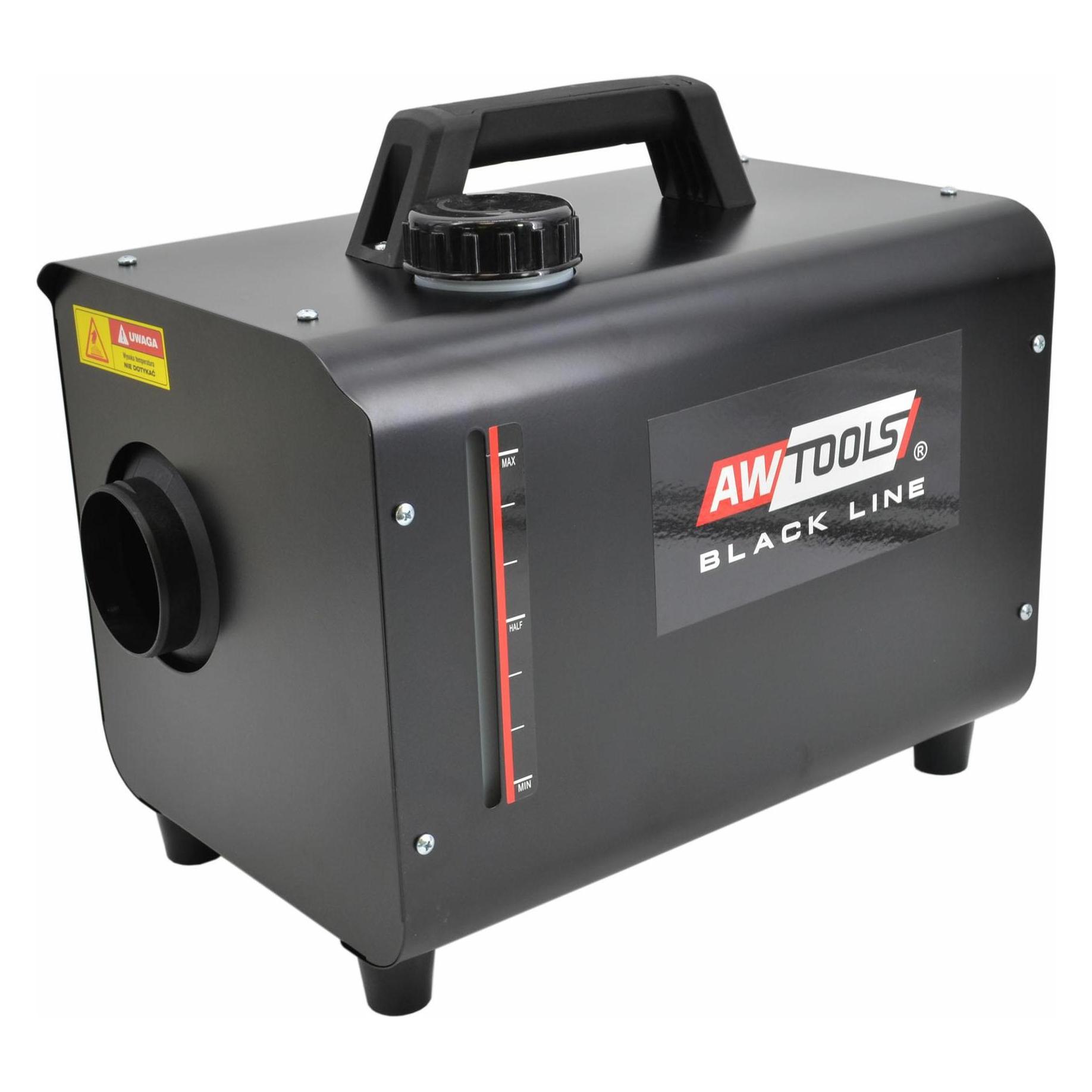 Awtools Aw Tragbare Benzinheizung Dc12v 5kw Hd5po /Black Line (5000 W) (AW85791BL)