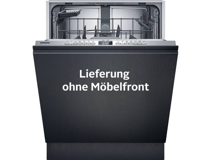 SIEMENS vollintegrierbarer Geschirrspüler SX63EX04TE , Energieeffizienz: B, silber (weiß), B:59,8cm H:86,5cm T:55cm, Geschirrspüler, Info Light - Erlischt bei Beendigung des Spülvorgangs, flexible Körbe, vollintegrierbarer Geschirrspüler