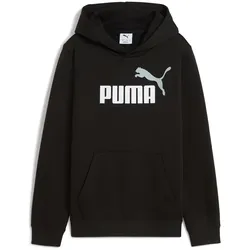 PUMA Essentials 2 Color No. 1 Logo Fleece Hoodie Jungen 01 - PUMA black 140