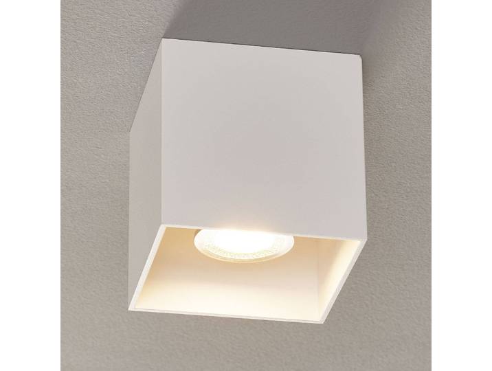 Wever & Ducré Lighting Deckenlampe Box, dimmbar, weiß / opal, für Wohn- / Esszimmer, Aluminium, Modern, Deckenlampe