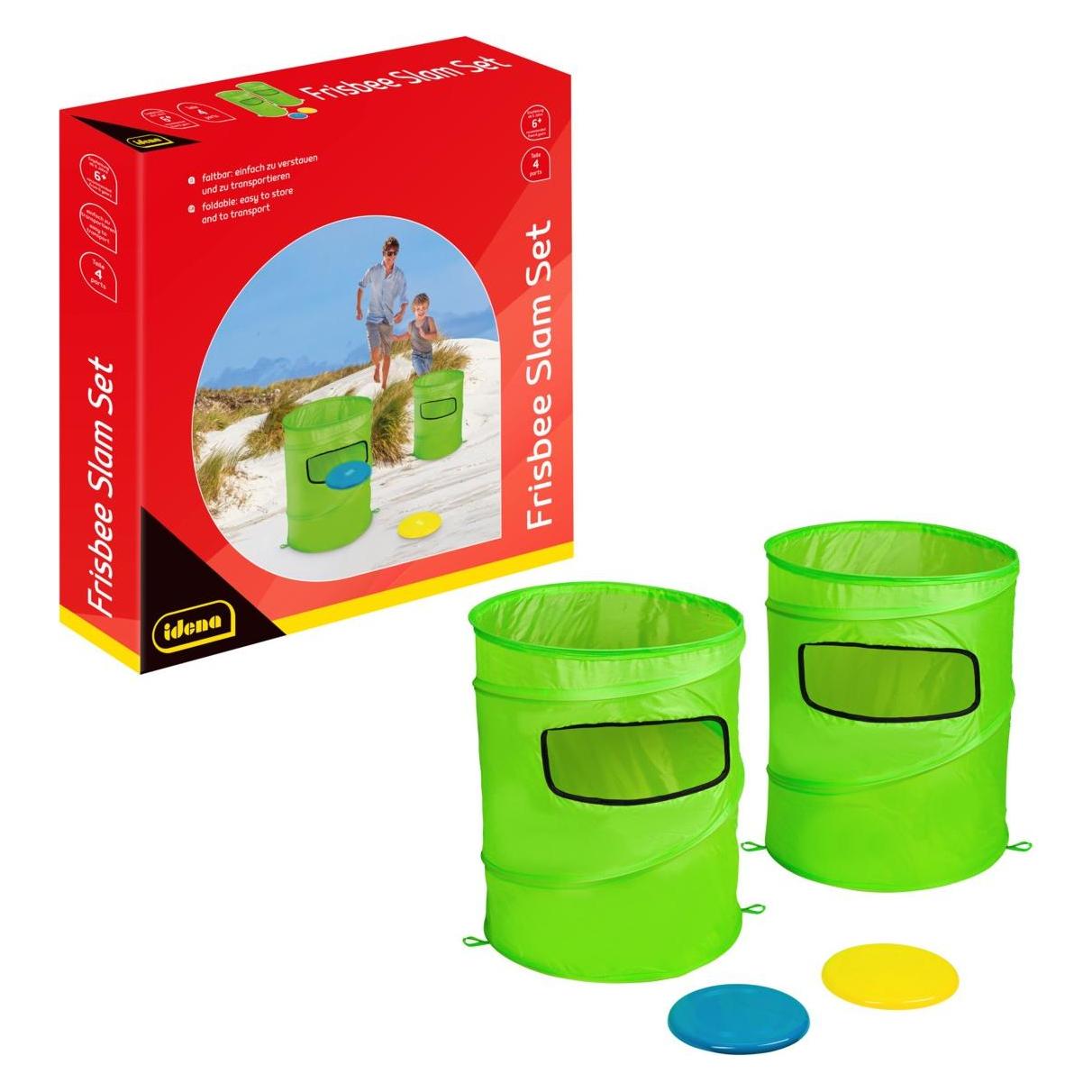 Idena Frisbee Slam Set 4 Teile (40381)