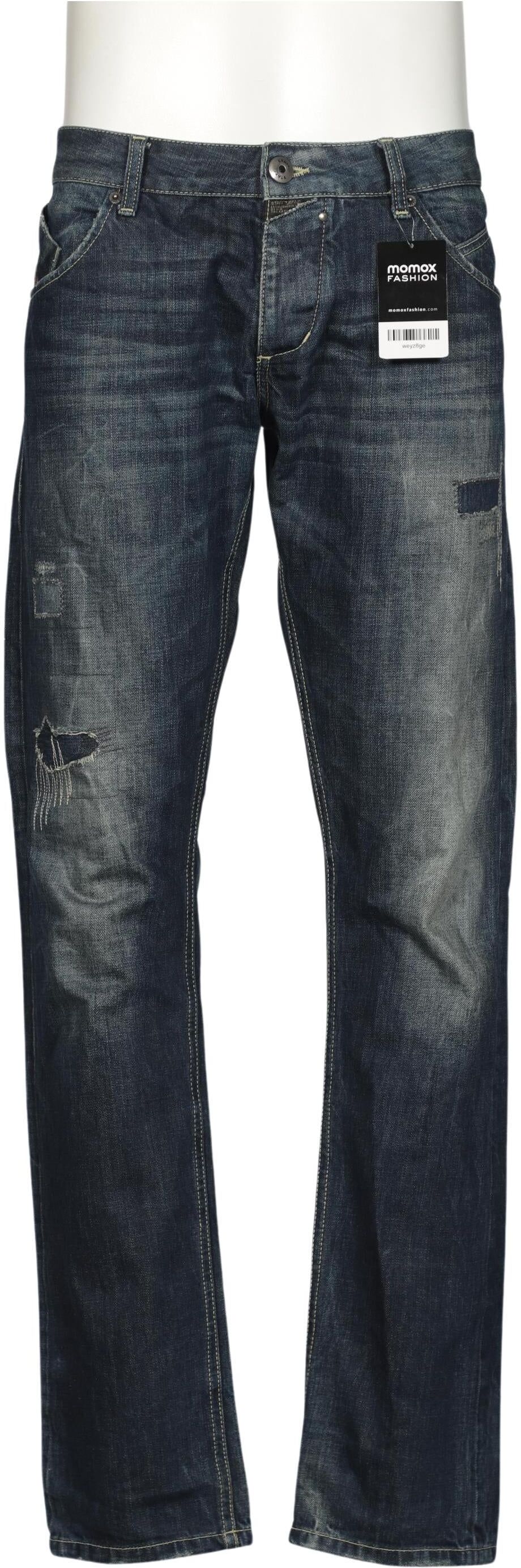 Staff Herren Jeans, Blau, Gr. W34, Baumwolle - Second Hand