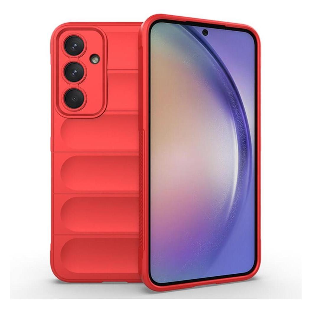 Cover-Discount Galaxy A55 - Rugged Protective Cover rot (Samsung Galaxy A55) (660177218B)