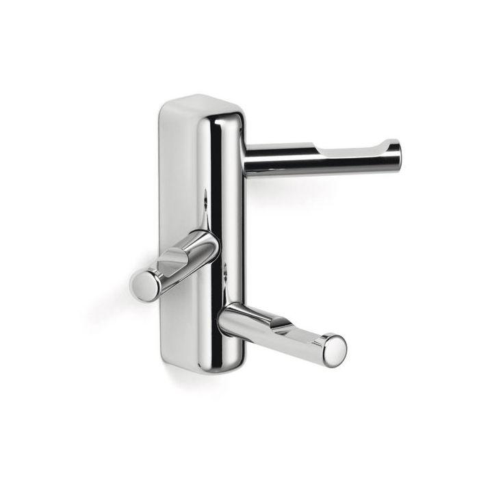 Giese Mehrfachhaken 11047-02 chrom, starre Ausführung, dreiteilig