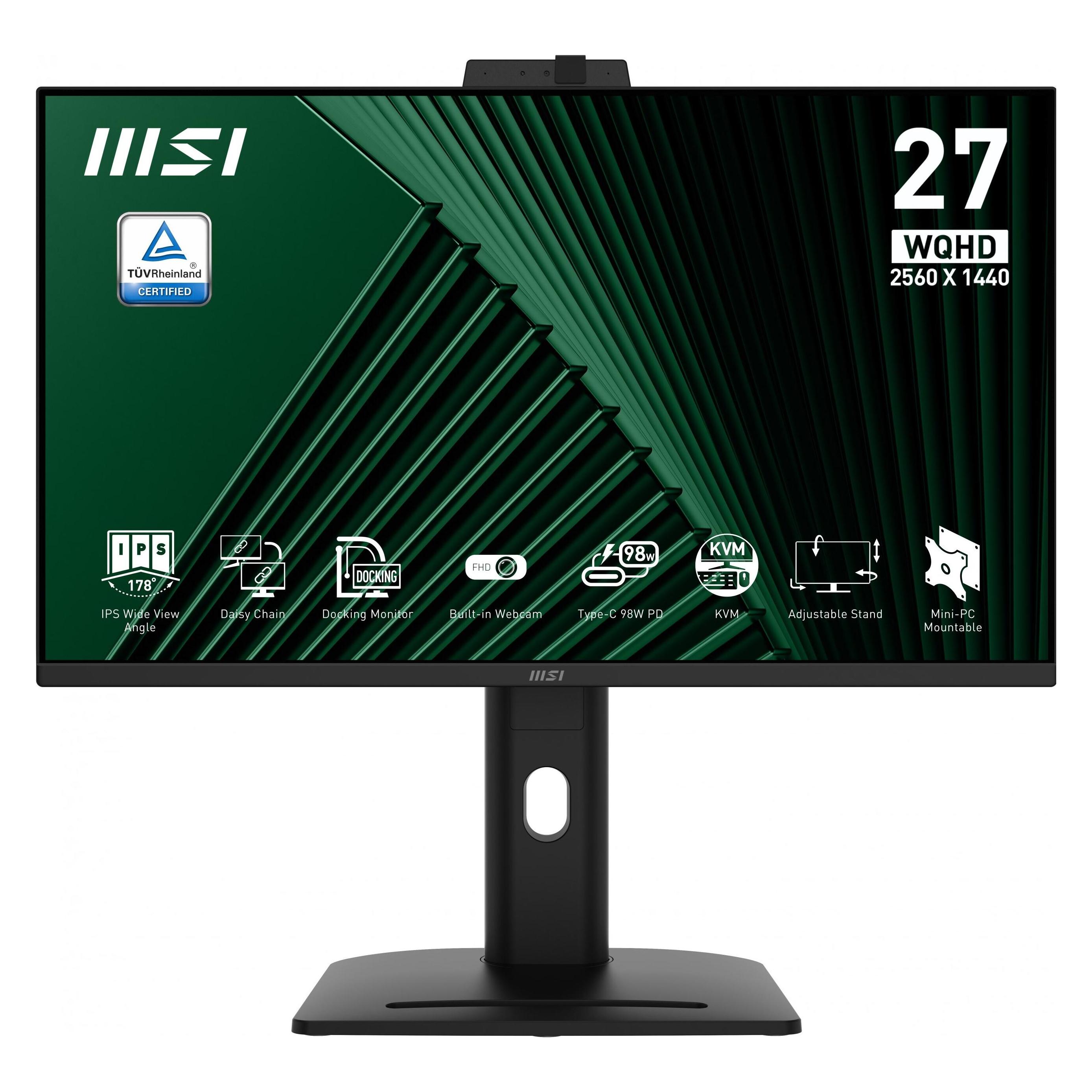 MSI PRO MP275QPDGDE / /HDR (2560 x 1440 Pixel, 27") (9S6-3PC8CM-002)