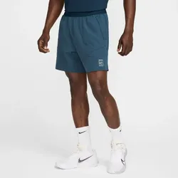 NIKE Court Advantage Dri-FIT 6" Tennisshorts Herren 478 - armory navy/white XL