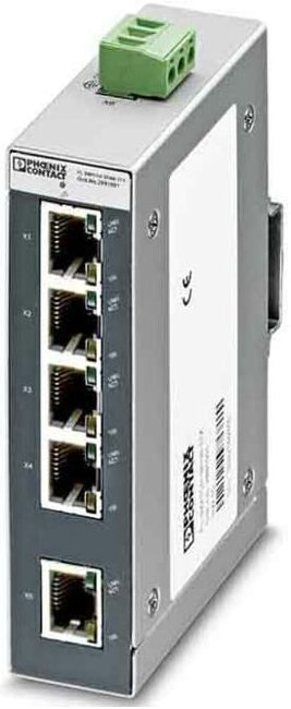 Phoenix Contact Commutateur réseau 5 TP-RJ45 FL SFNB 5TX (2891001)