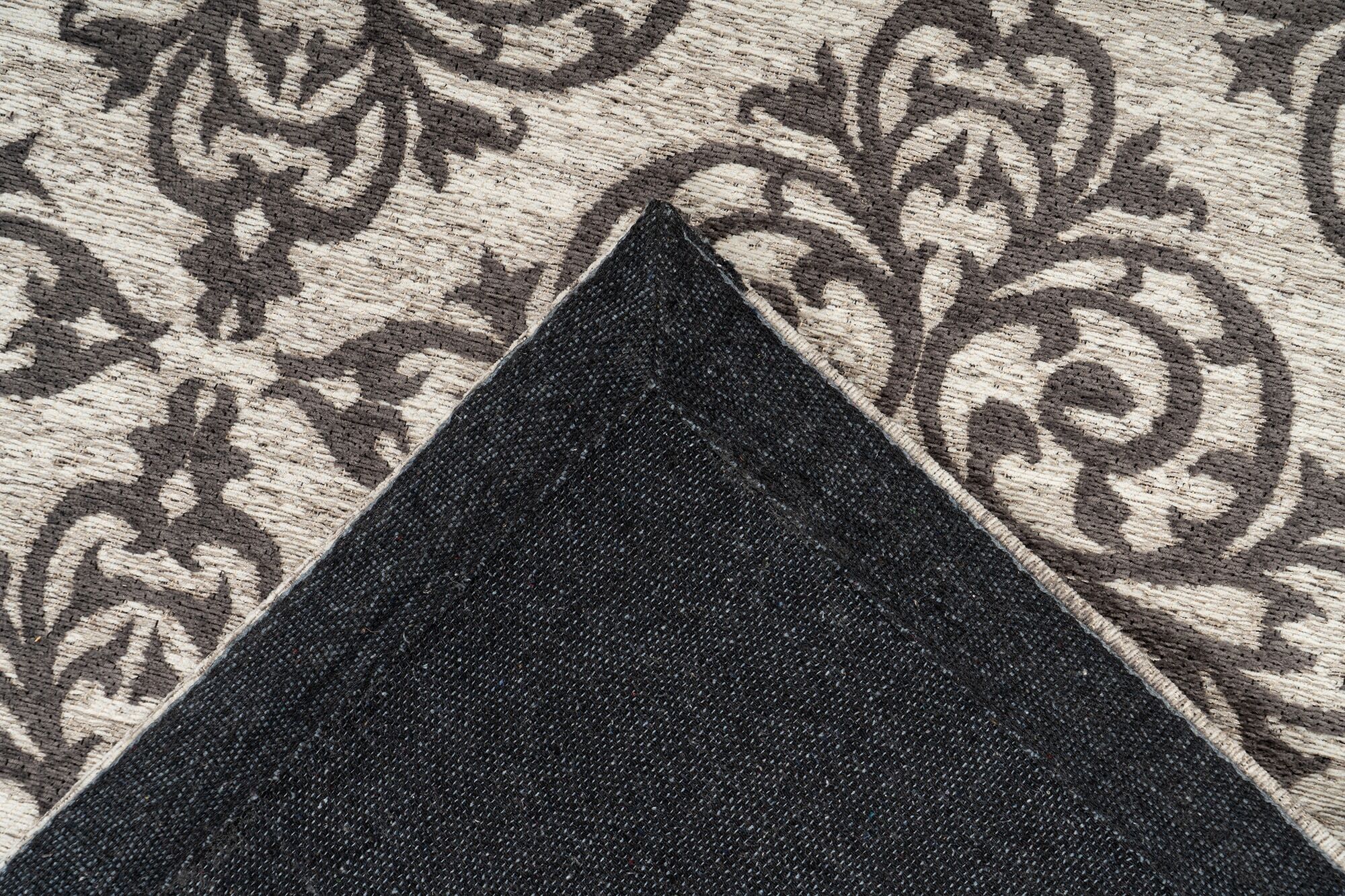 Teppich KAYOOM "Davis 125", grau, B:120cm H:12mm L:170cm, Polyester, Teppiche, Teppich, edles Design, pflegeleicht, neutrale Farben grau B : 120cm 1 Stk., 12mm, L: 170cm