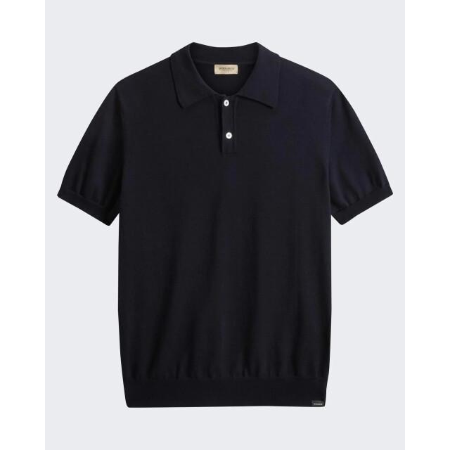 Woolrich Heren knitted polo