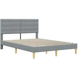 vidaXL, Bett, Bettrahmen (140 x 190 cm)