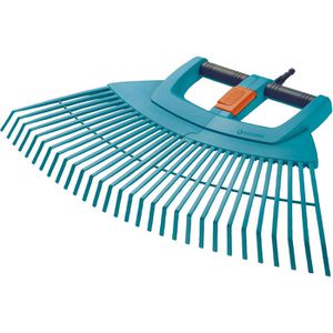 Gardena Laubbesen XXL vario 3107-20, Fächerbesen, Combisystem Werkzeugkopf, Breite: 77cm